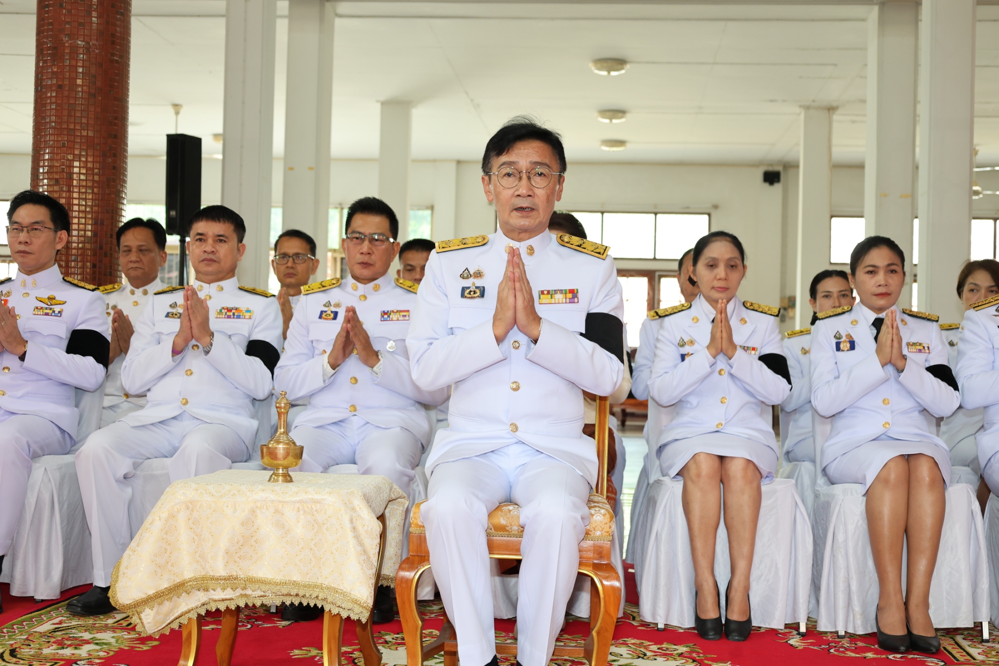 title - ส.ป.ก.ยโสธร ร่วมพิธีเจริญพระพุทธมนต์ เฉลิมพระเกียรติ และถวายพระราชกุศลสมเด็จพระเจ้าลูกยาเธอเจ้าฟ้าทีปังกรรัศมีโชติ  มหาวชิโรตตมางกูร สิริวิบูลยราชกุมาร เนื่องในโอกาสวันคล้ายวันประสูติ 29 เมษายน 2569